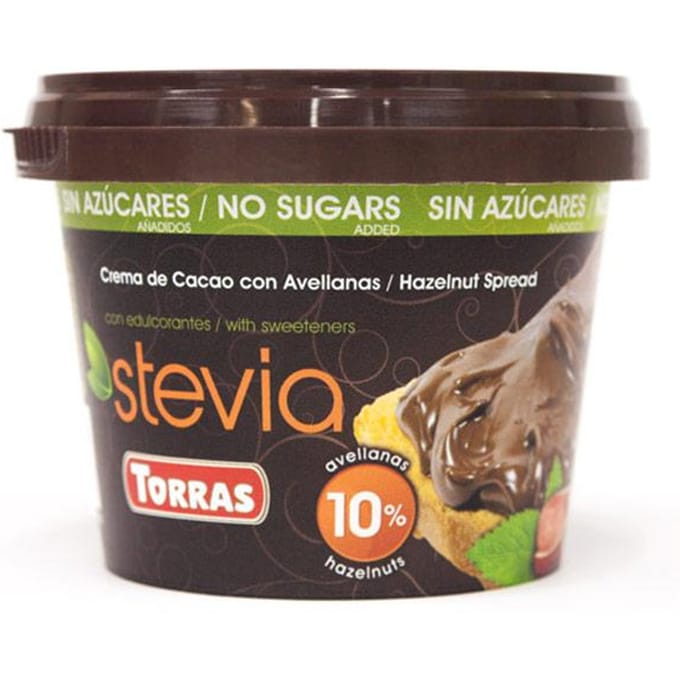 Torras Stevia Cacao-Noten Crème 200 G