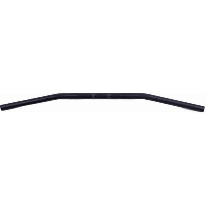 22mm Diameter Aluminiumlegering Retro Motorfiets Gemodificeerd Stuur Plat (Mat Zwart) black