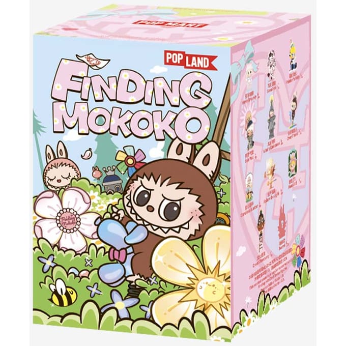POP MART Finding MOKOKO Serie Figuren Blind Box (Enkelpak / 10-delige set) white