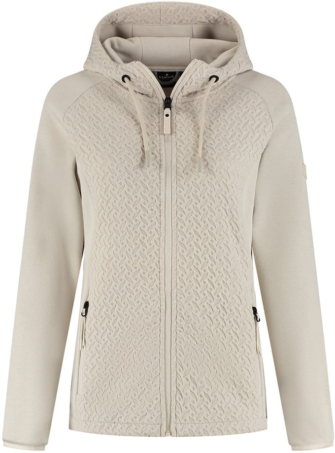 Kjelvik Vest Fea - sand - hybrid gebreid - maat 44