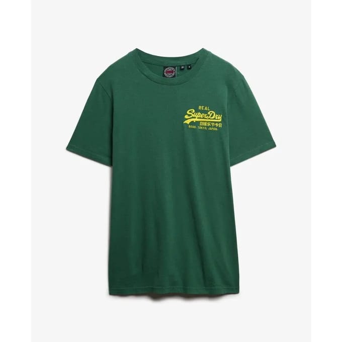 Superdry Vintage Logo Embroidered Relaxed Shirt Heren