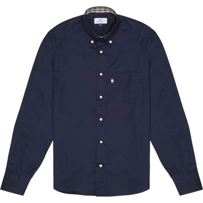Shirt Man Aquascutum A005 sh004 11 marine