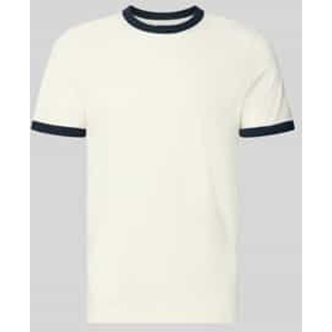Regular fit t-shirt van puur katoen