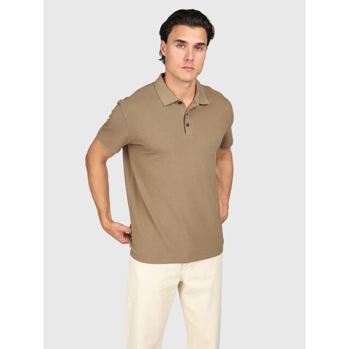 Brunotti - Domo - Polo Shitake - Heren - 100% Katoen - Lichtgewicht - M