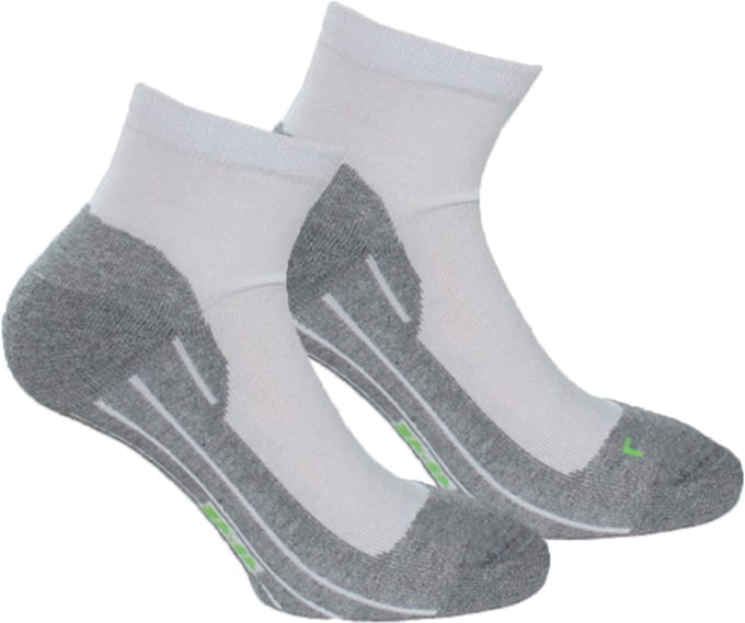 Halfhoge wandelsokken van bamboe – White – 43-45