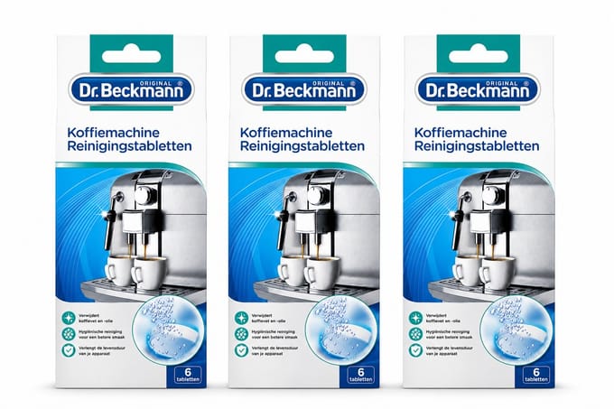 Dr. Beckmann Reinigingstabletten voor Koffiemachines - 3 Pack