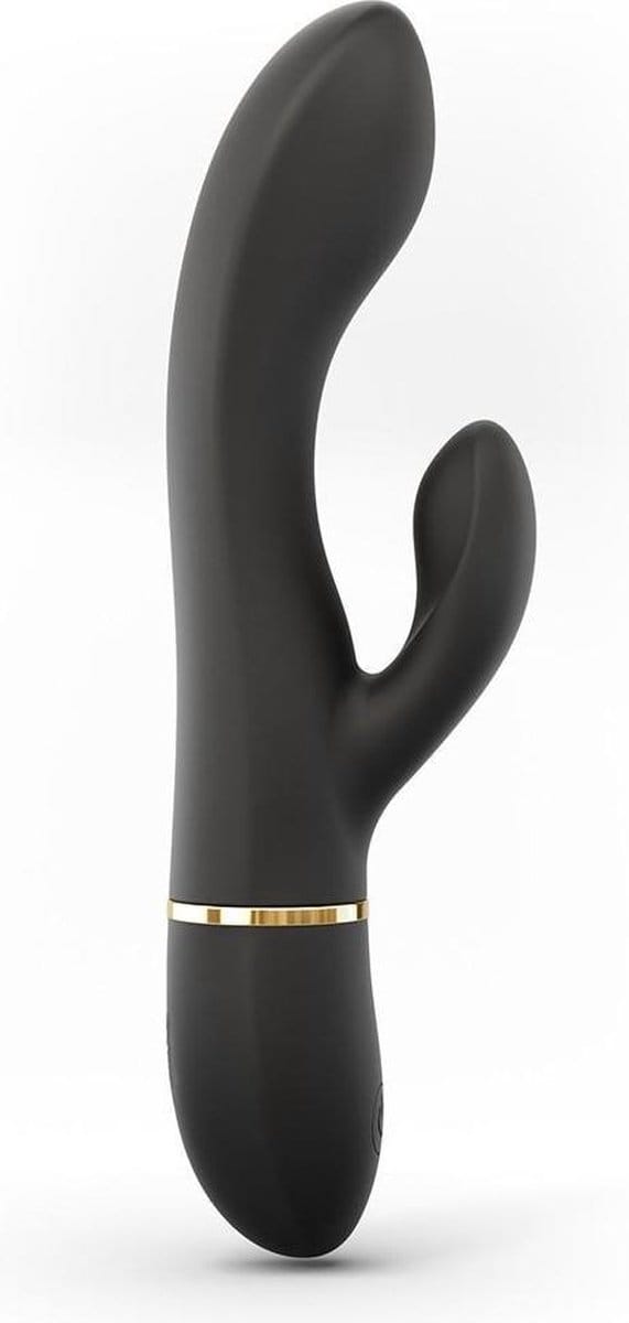 Dorcel - Glam Rabbit - Flexibele Rabbit Vibrator - Zwart