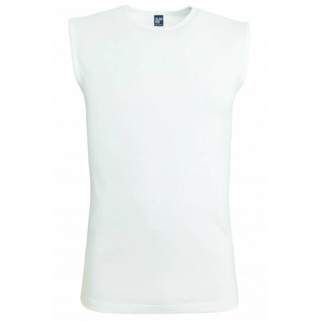 ALAN RED singlets Orlando (2-pack) - O-hals stretch - wit