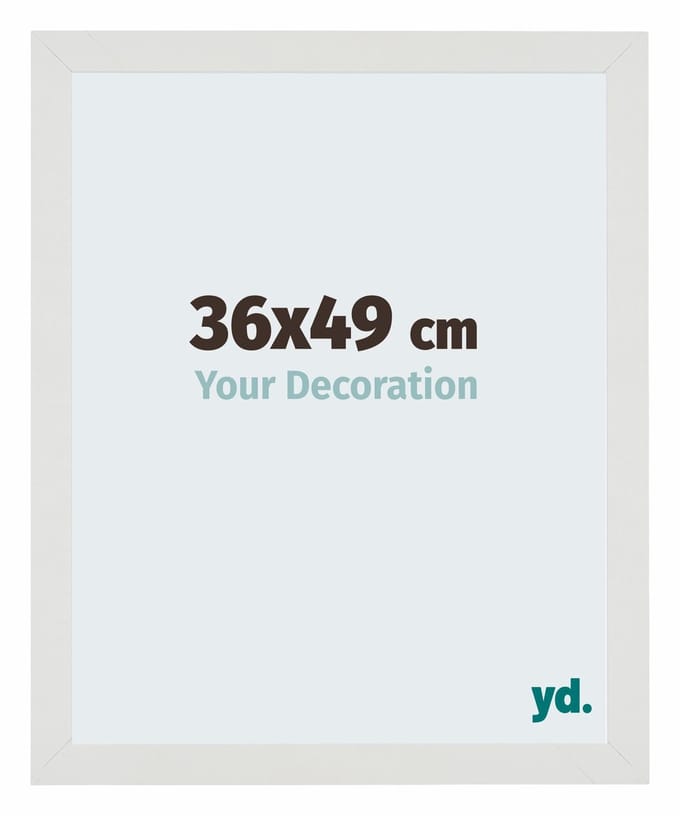 Your Decoration - Fotolijst 36x49 cm - MDF - Wit Mat - Mura