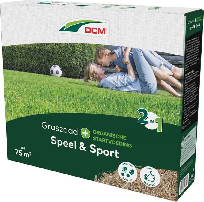 DCM GRASZAAD PLUS SPEEL & SPORT 1,5KG 75M²