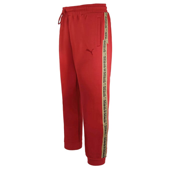 Puma x Michael Lau Stretch Taille Rood Womens Taping Track Pants 530366 22