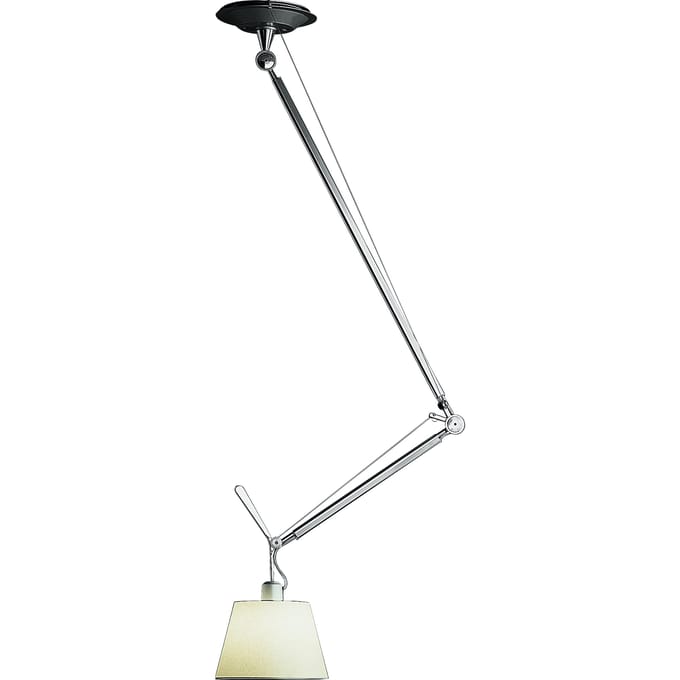 Artemide - Tolomeo Mega Terra vloerlamp - perkament - Ø 32 - wit