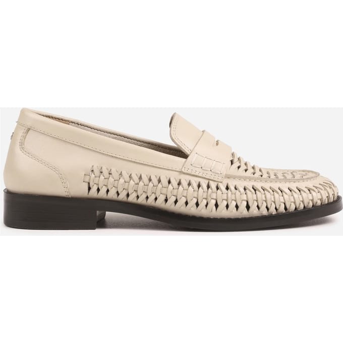 Bronx Zur-ii Low Shoe Off White/black Größe: 42 | Loafer Outlet | Damen | Weiß
