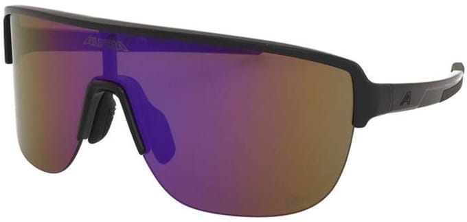 Zonnebril Alpina Ram 2.0 Q-Lite Black Gloss/Purple Mirror