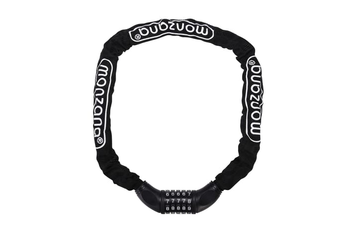 Monzana Fietsslot 90cm - met Numerieke Code en Sterke Ketting