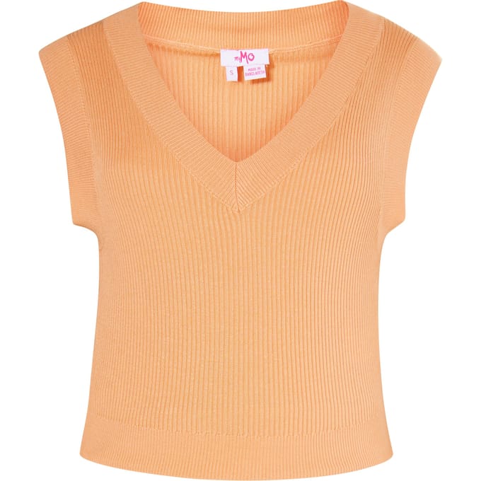 Mymo gebreide trui Dames oranje