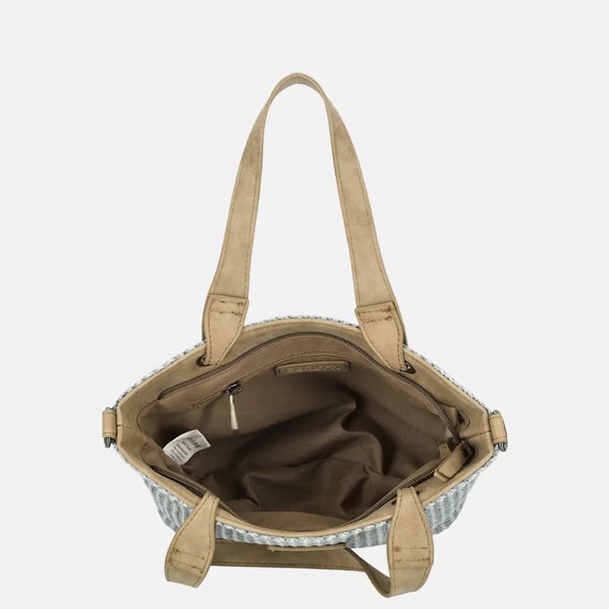 Enrico Benetti Rieten Handtas/Schoudertas Summer Jeans