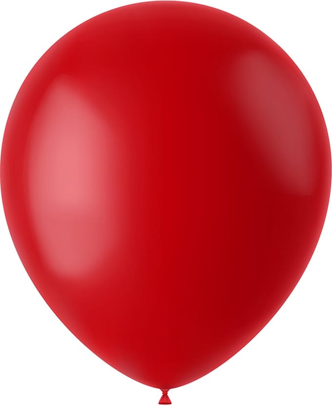 Folat - ballonnen Ruby Red Mat 33 cm - 50 stuks