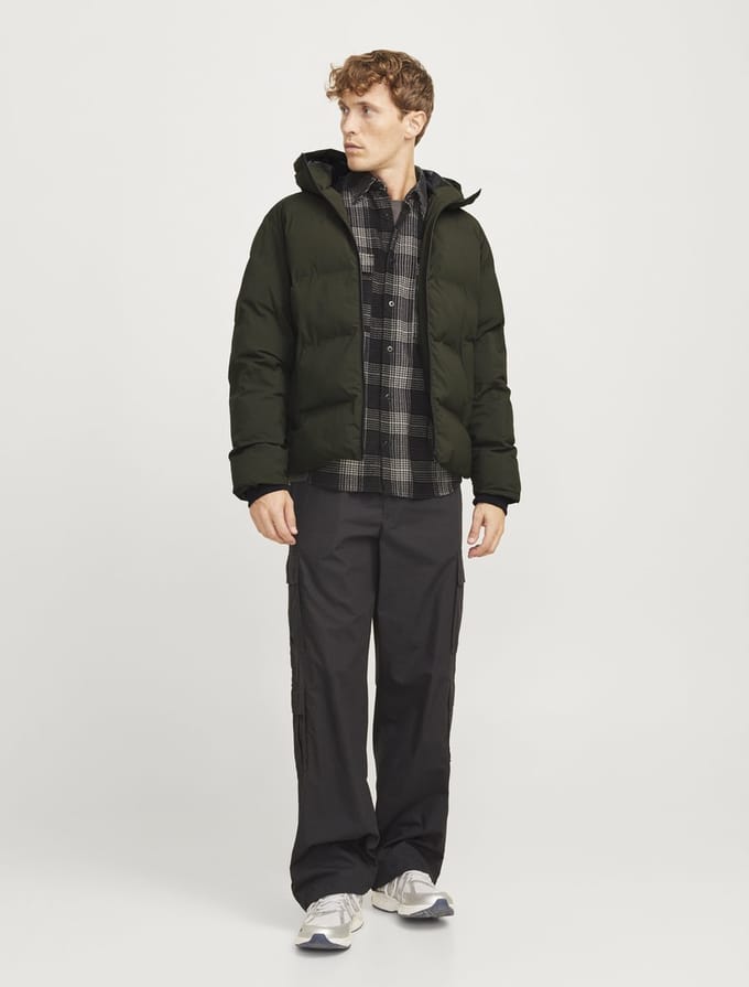 JACK&JONES - JJPAYNE PUFFER JACKET - Heren - Buitenjassen