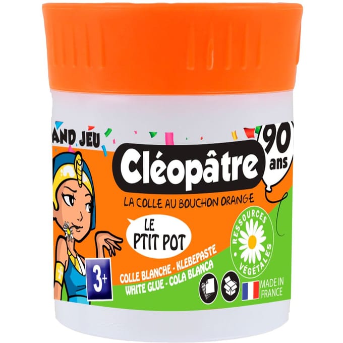 Cléopatre P'tit Pot lijm met geïntegreerde spatel, 35 g