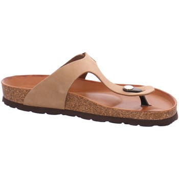 Rohde 5642 14 Teenslippers Beige Nubuck Dames - Beige - 38