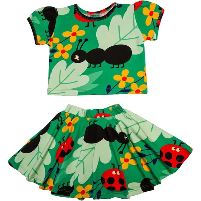 Rok en top voor meisje Raspberry Republic