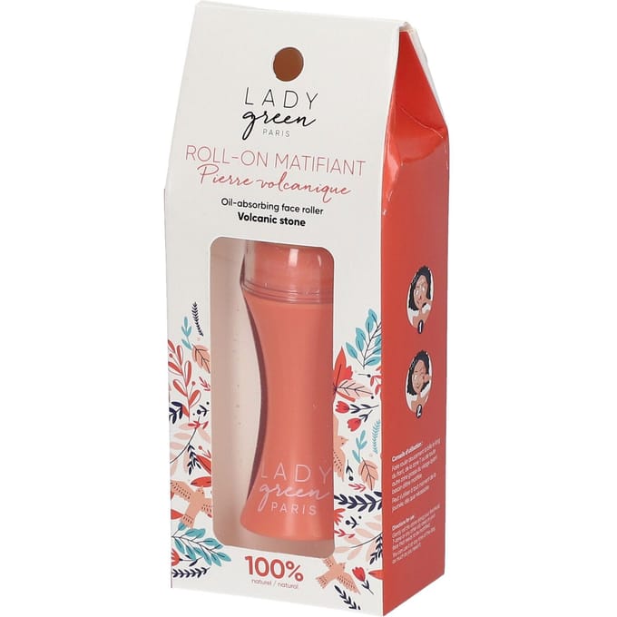 Lady Green Volcanic Stone Oil-Absorbing Face Roller 1