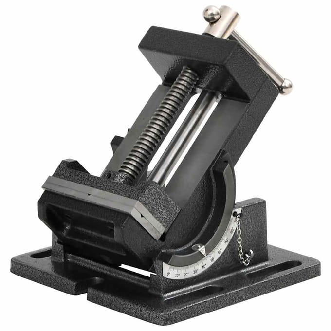vidaXL - Bankschroef - kantelbaar - handmatig - 110 - mm