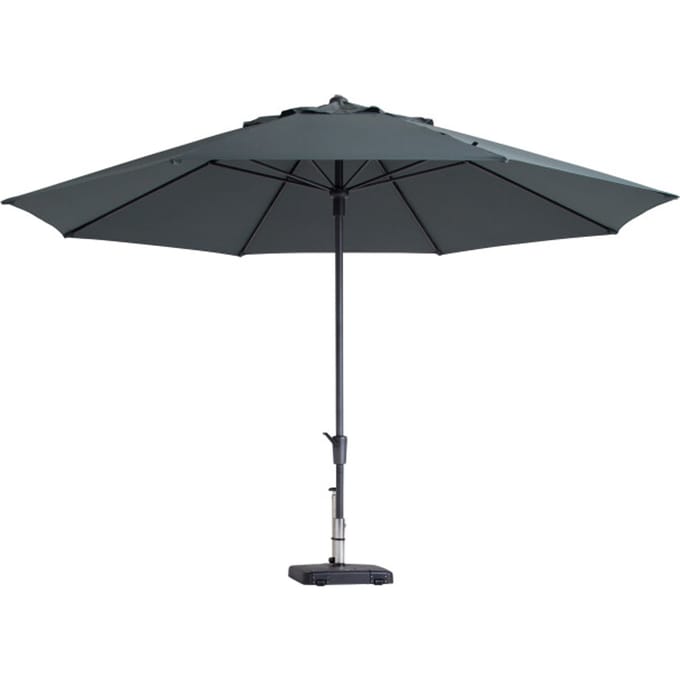 Madison Timor luxe stokparasol Ø400 cm - polyester grey