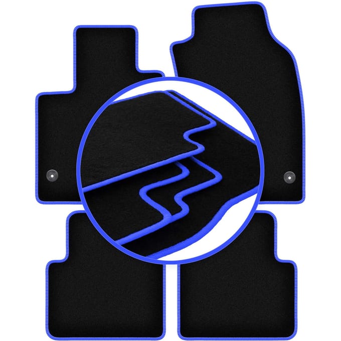 CARLUX-BLUE automatten voor: Fiat Panda III hatchback (2012-)