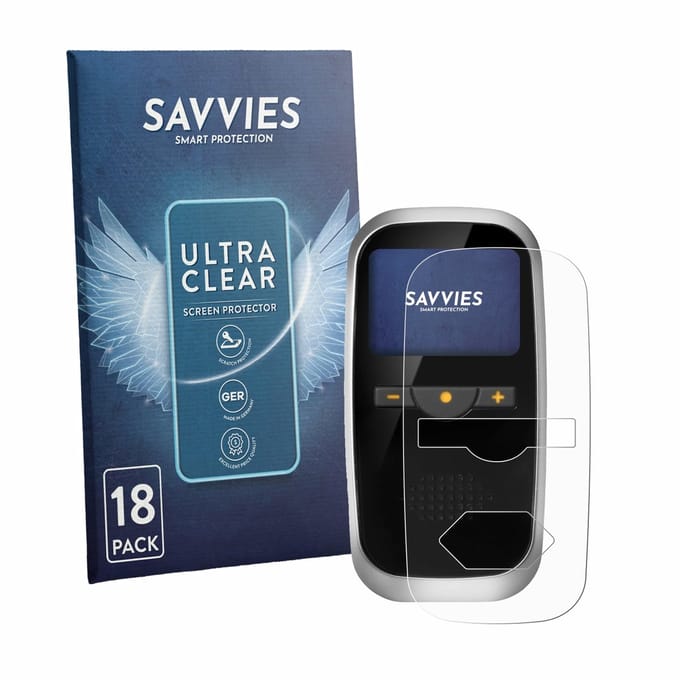 Savvies - Screenprotector voor Neonate BC-5800D - Folie Beschermfolie transparant 18 Stuks