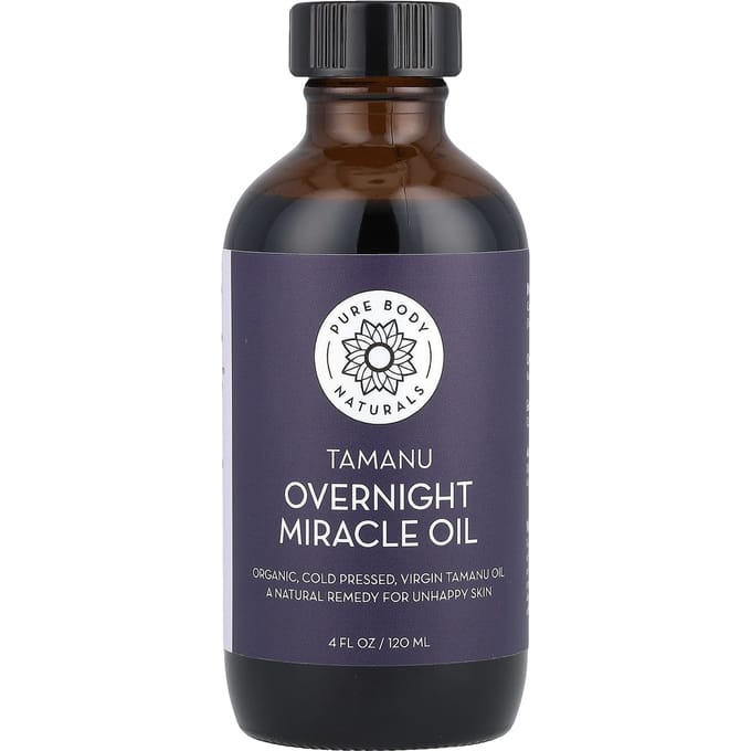 Tamanu Overnight Miracle Oil, 120 ml(4 fl oz) gray