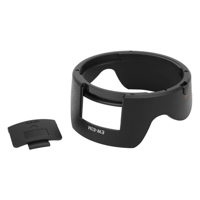 EW-83M Camera Mount Zonnekap voor Canon EF 24-105mm f/3.5-5.6 IS STM Lens black