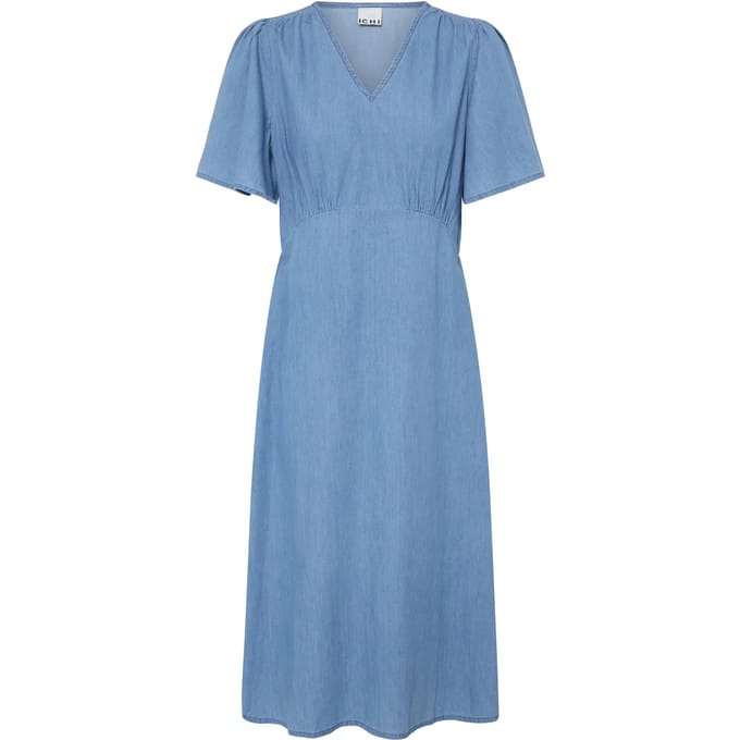 ICHI - IHBARCY ZABBY DR - Dames - Midi jurken
