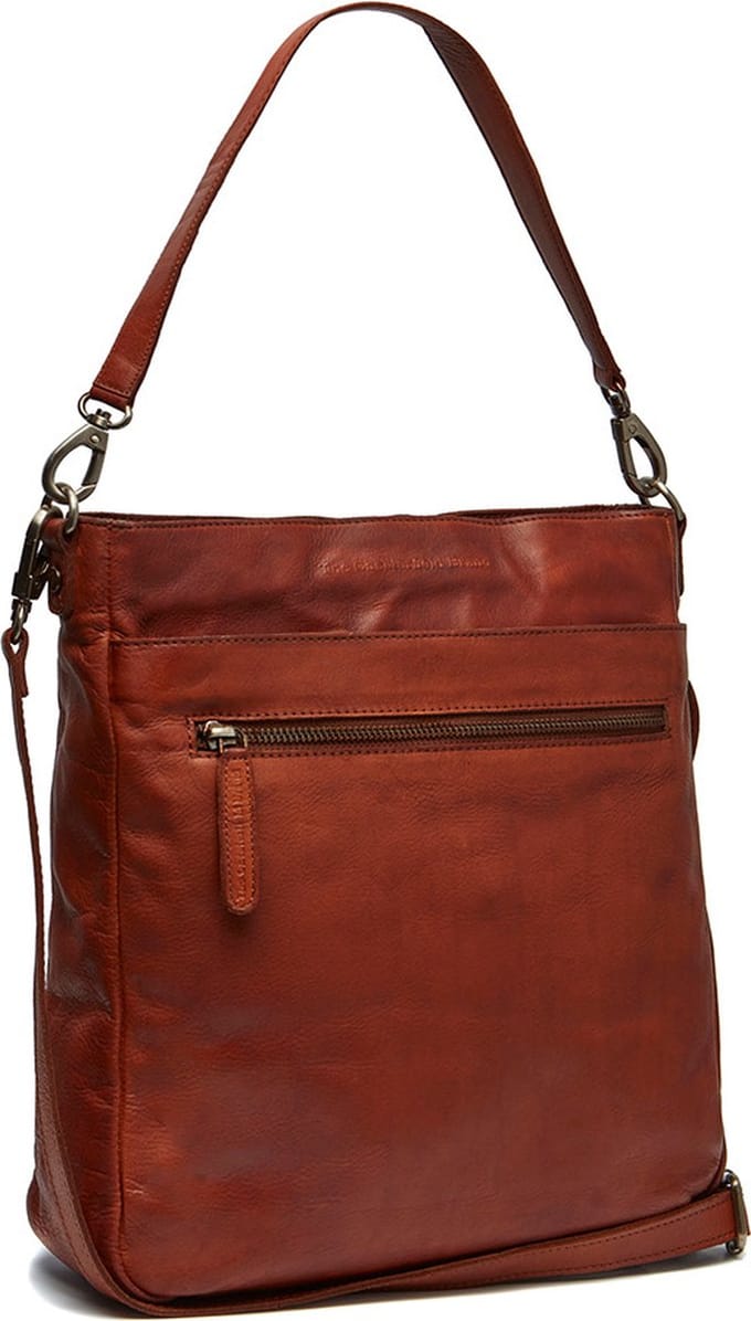 The Chesterfield Brand Schoudertas Schoudertas Tucson Shoulderbag Cognac Bruine