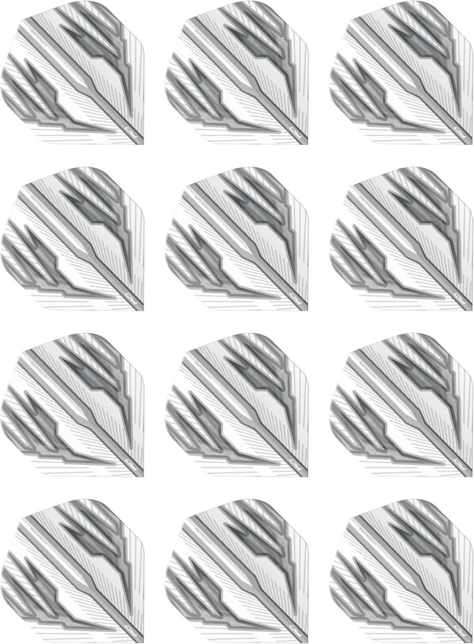 Set van 12 Extra Dikke Standaard Dartflights (4 Sets) - Duurzaam en Robuust
