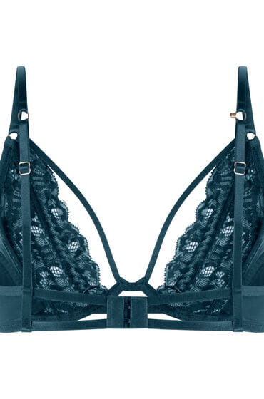 Hunkemöller Niet-voorgevormde beugel bh Cinnamon Blauw