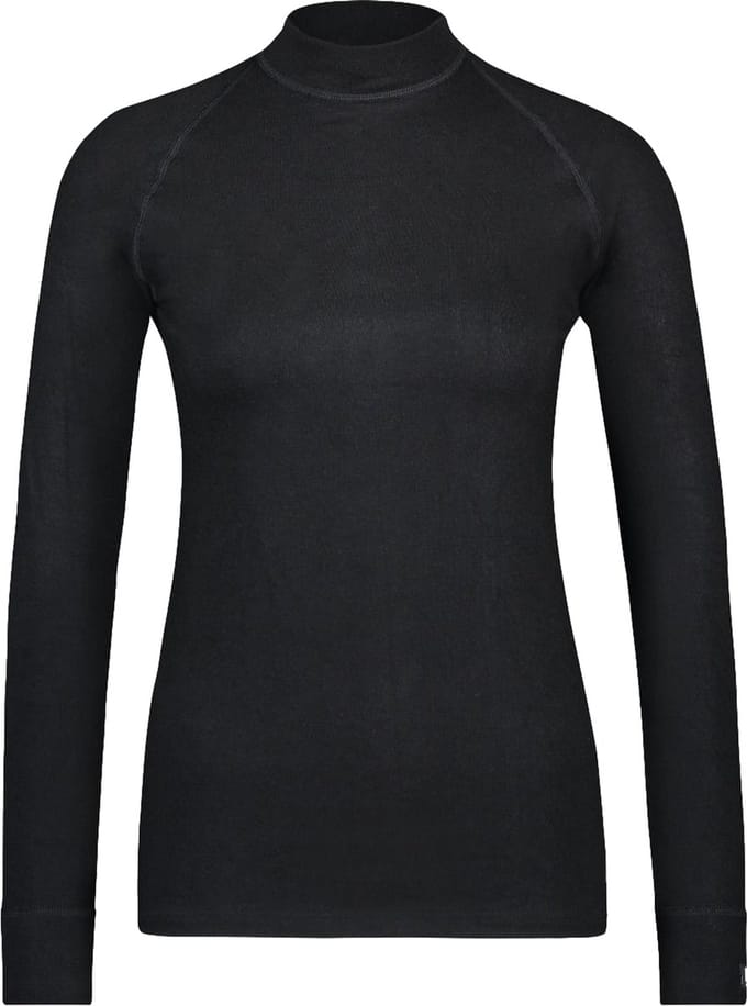 RJ Bodywear Thermo dames shirt lange mouw (1-pack) - zwart
