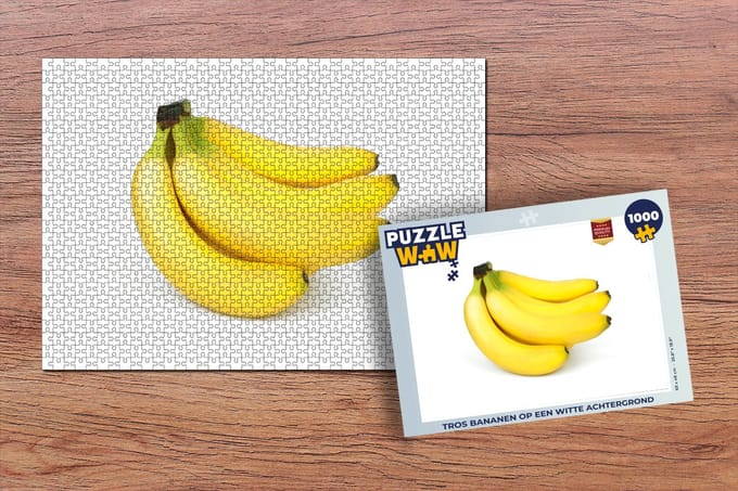 Puzzel Banaan - Geel - Fruit - Legpuzzel - Puzzel 1000 stukjes volwassenen