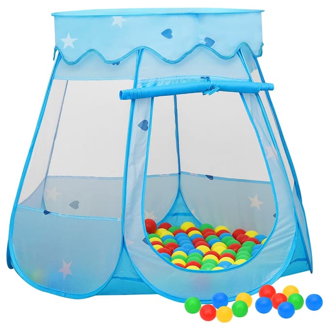 Vidaxl Tente de Jeu pour Enfants, Bleue, 102X102X82 Cm