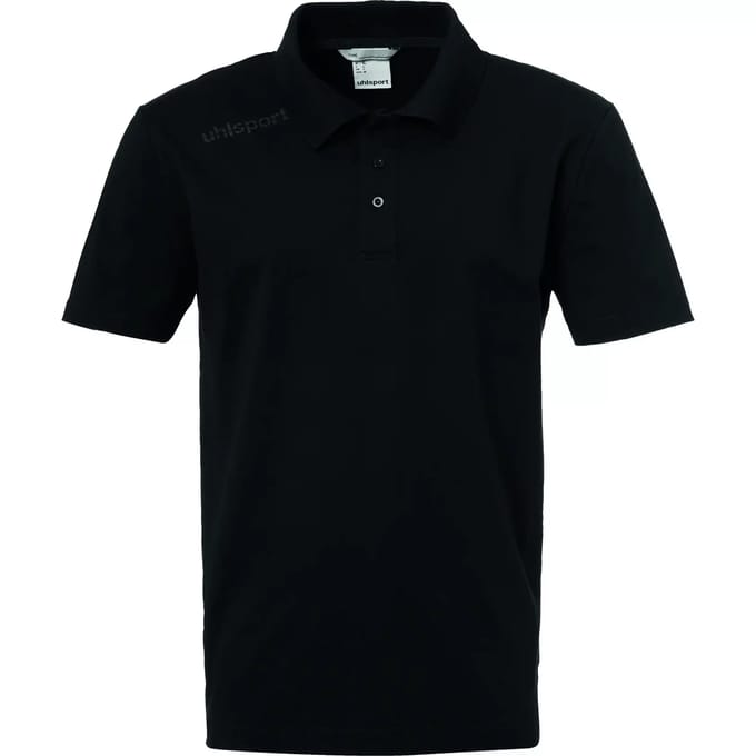 Uhlsport Essential Polo Kinderen - Zwart | Maat: 152