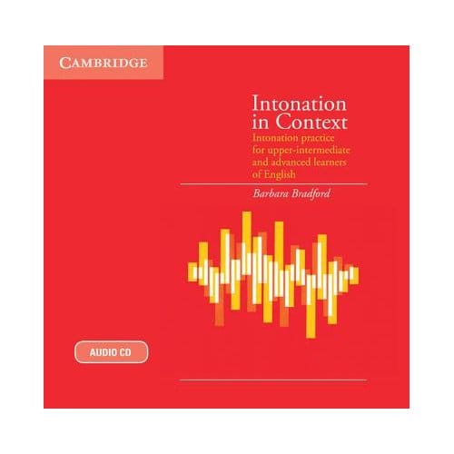 Intonation In Context Audio Cd - Barbara Bradford
