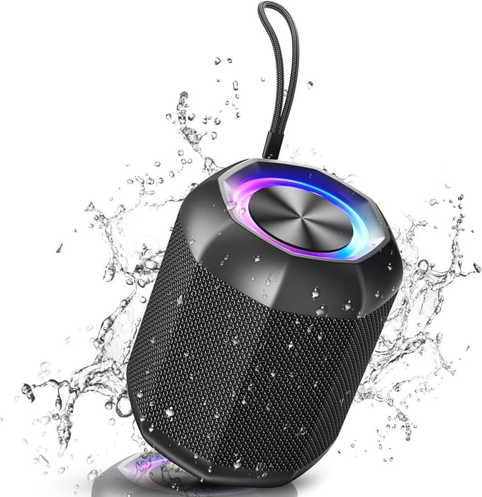 Draadloze Bluetooth Luidspreker met Subwoofer en Waterdicht Ontwerp