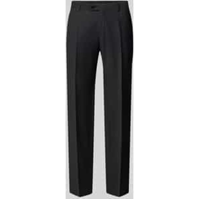 Regular fit pantalon met persplooien