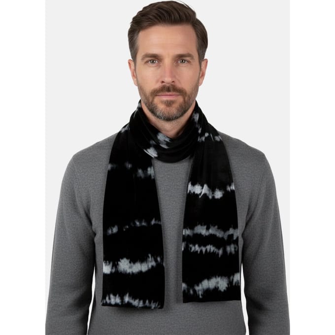 John Varvatos Collection Scarf Black Größe: OS | Schals Outlet | Herren | Schwarz