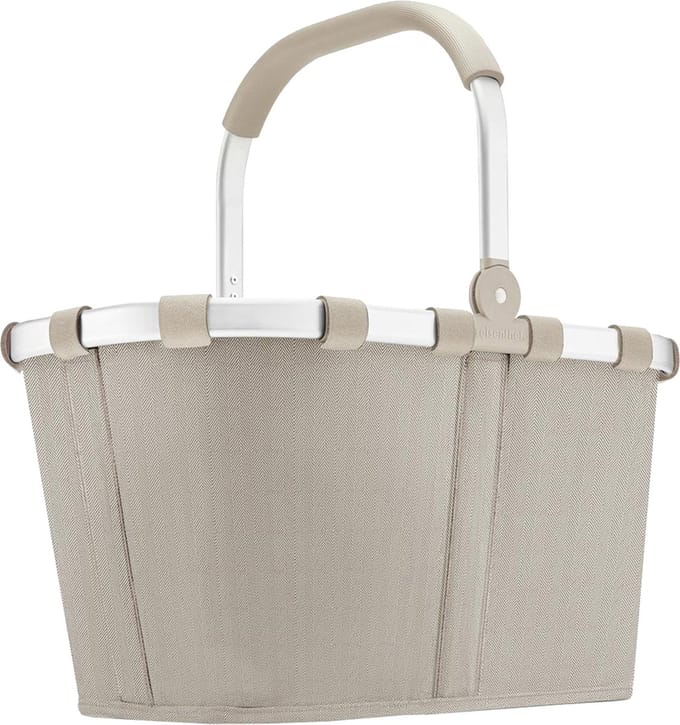 Reisenthel Carrybag Boodschappenmand - 22L - Herringbone Zand