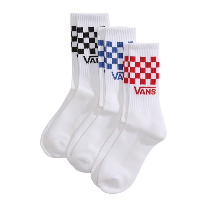 Vans Classic Check Crew Sokken Senior (3-pack)