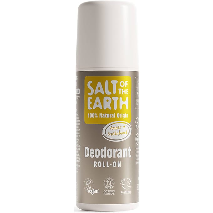Salt of the Earth Amber & Sandalwood Roll-On Deodorant