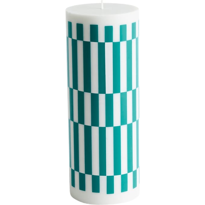 HAY - Column Kaars L - light grey/green - meerkleurig
