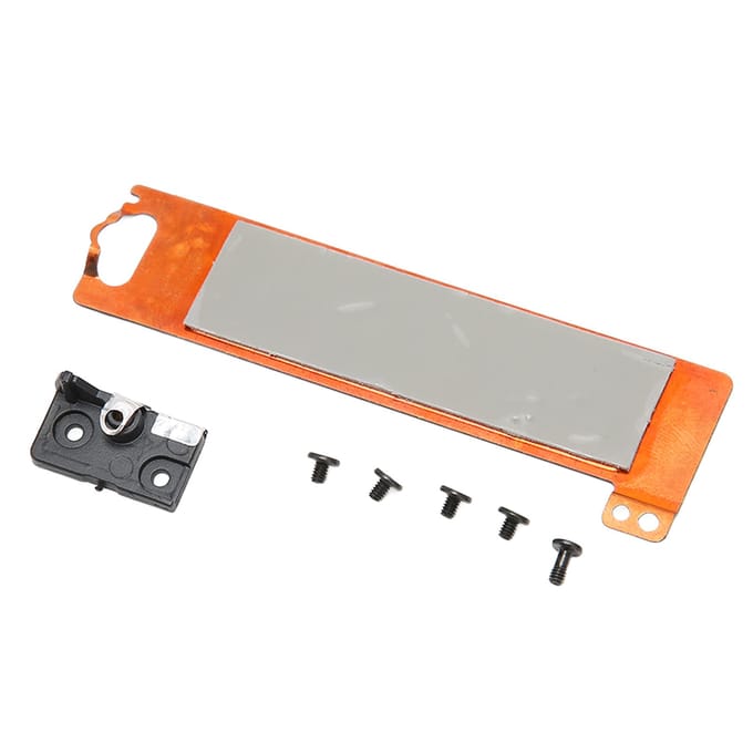 M.2 SSD Heatsink Cover met Beugels voor Latitude E5480 E5488 E5590 E5591 E5580 E5490 E5491 E5280 E5290 M3520 M3530 gray